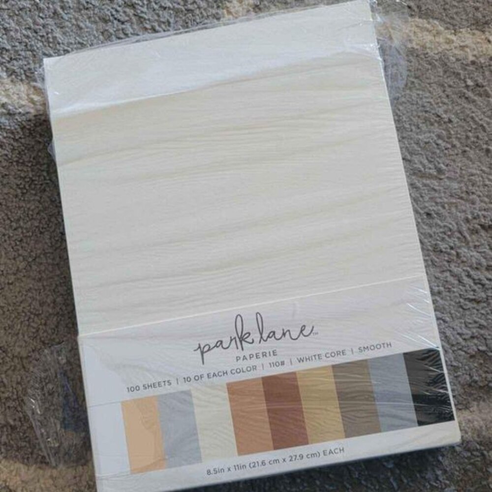 Park Lane Paper. 95 Sheets 110#